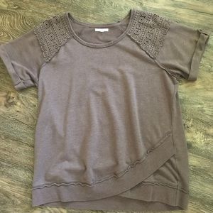 FALL Maurice’s Top w/lace detail!
